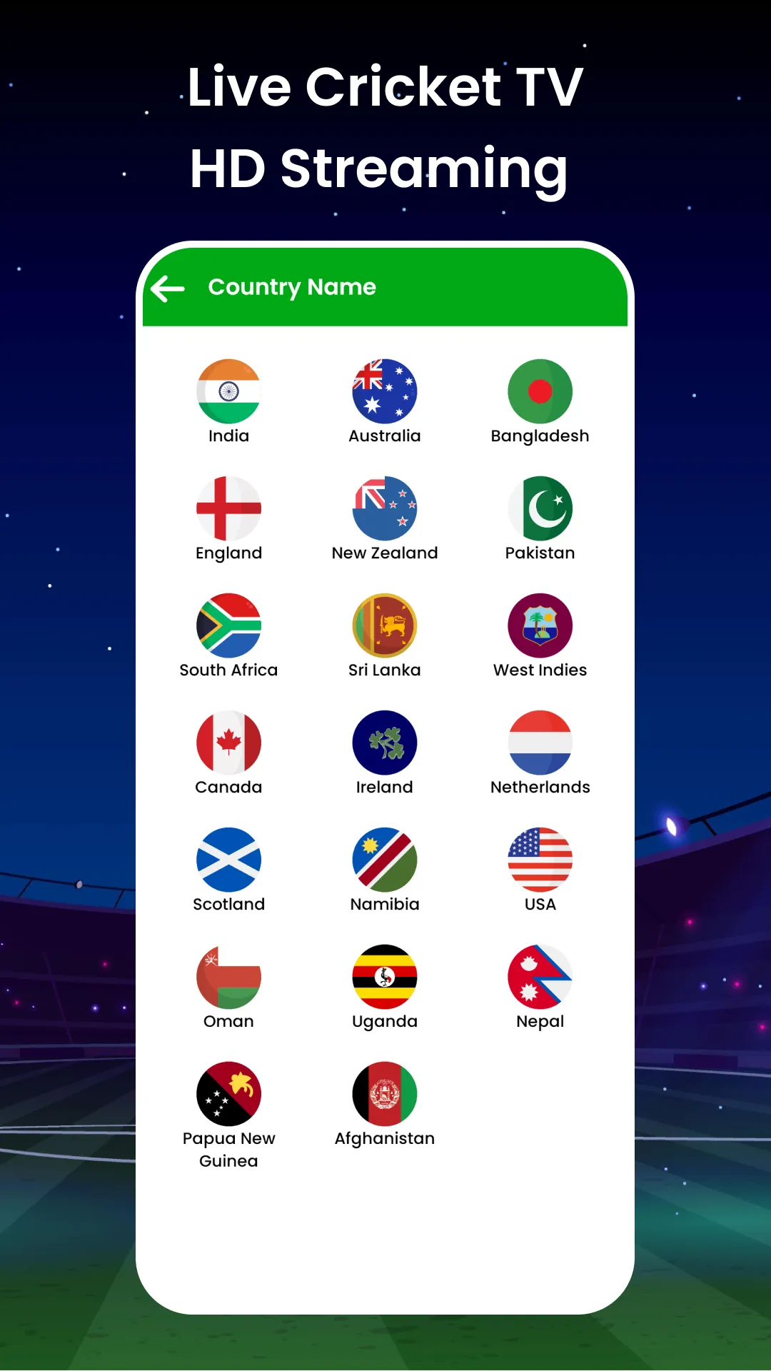 Live Cricket TV HD Streaming | Indus Appstore | Screenshot