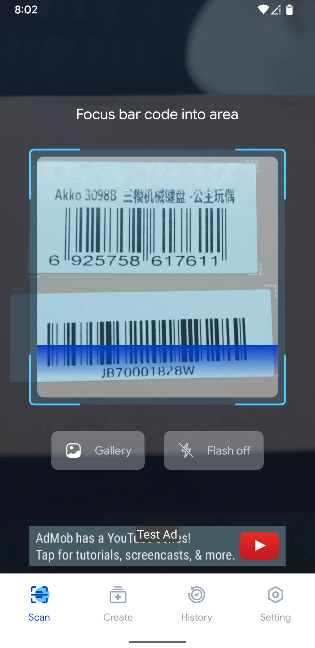 QR Code & Barcode Scanner | Indus Appstore | Screenshot