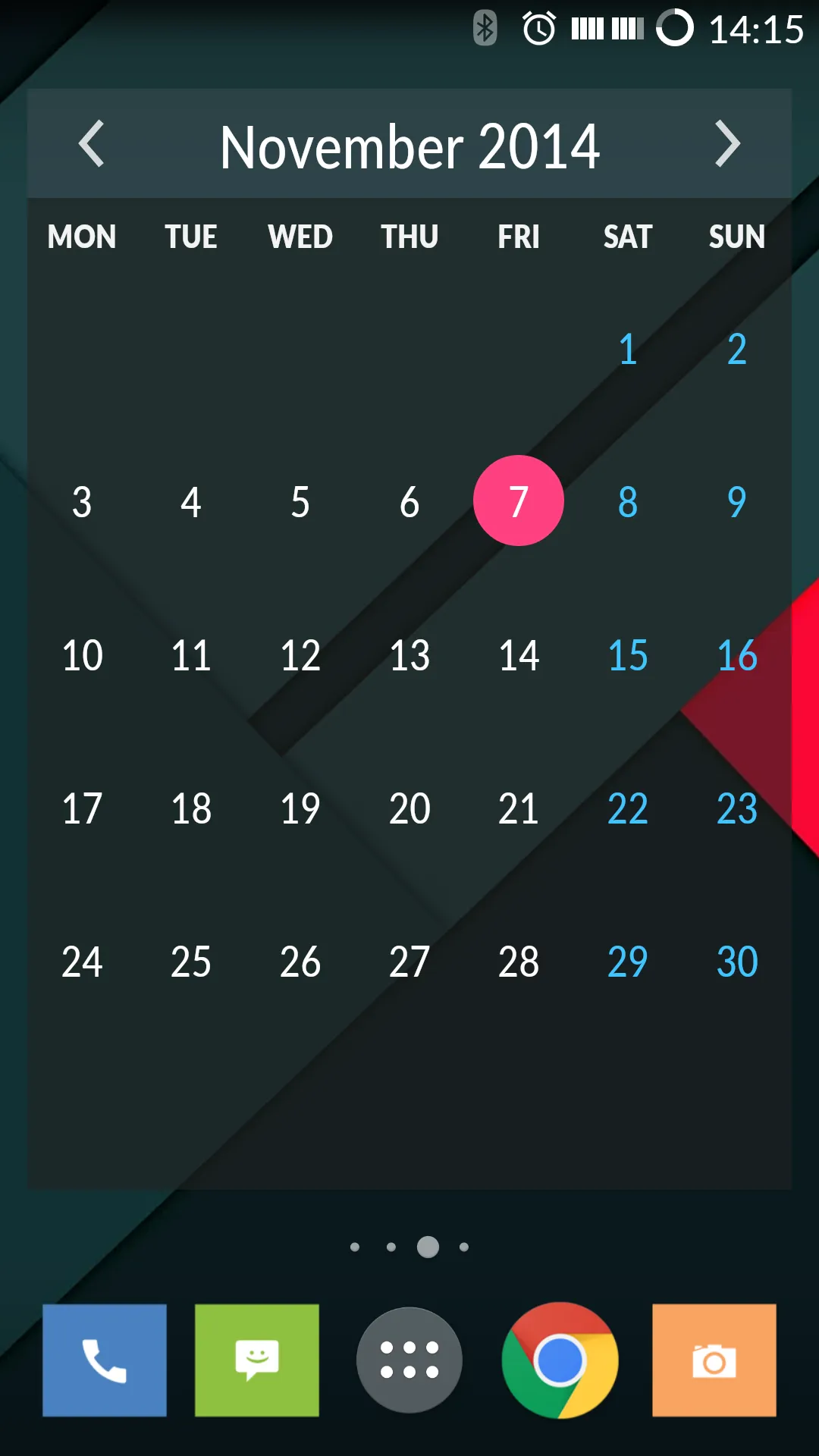 Month Calendar Widget | Indus Appstore | Screenshot