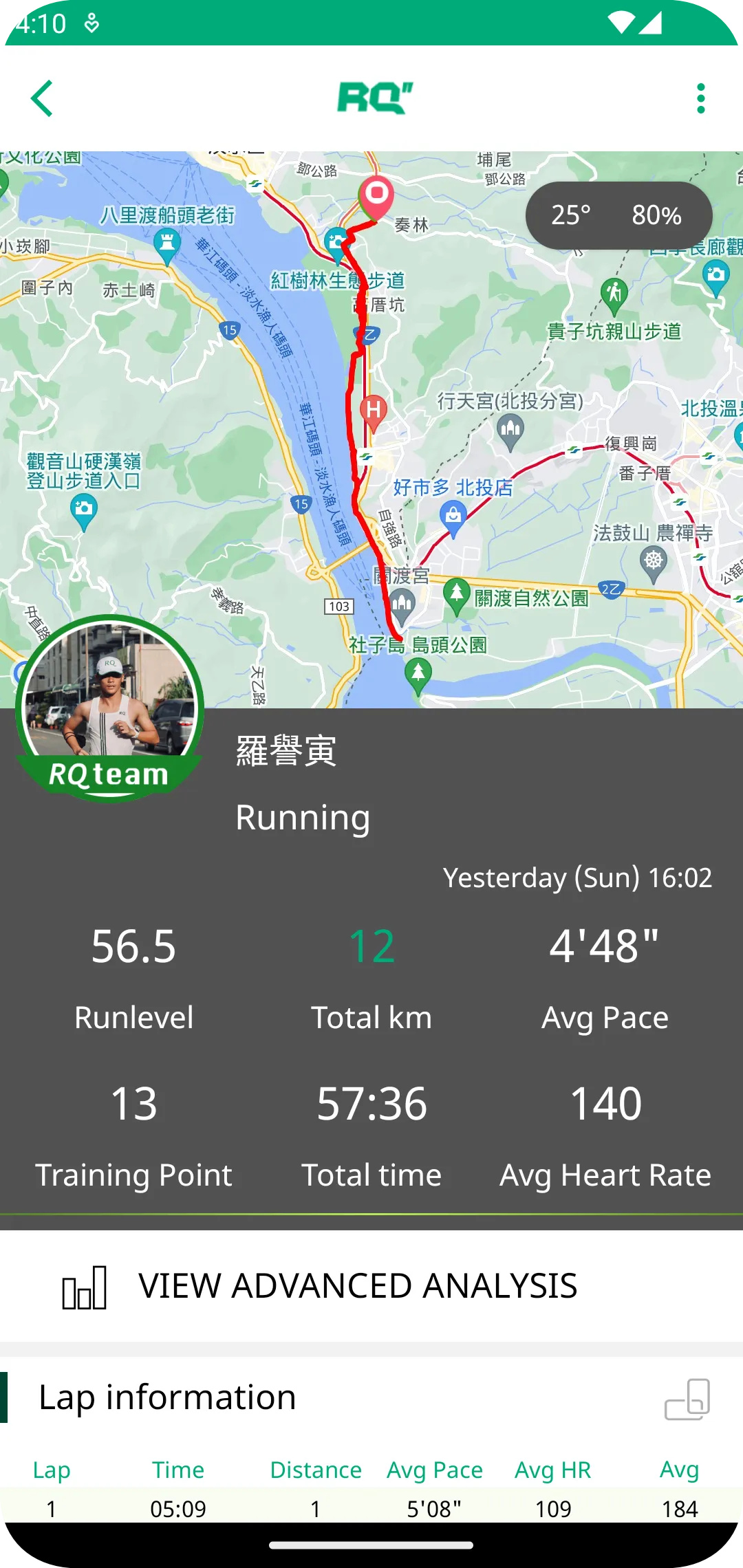 RQ Runlevel: Marathon Training | Indus Appstore | Screenshot