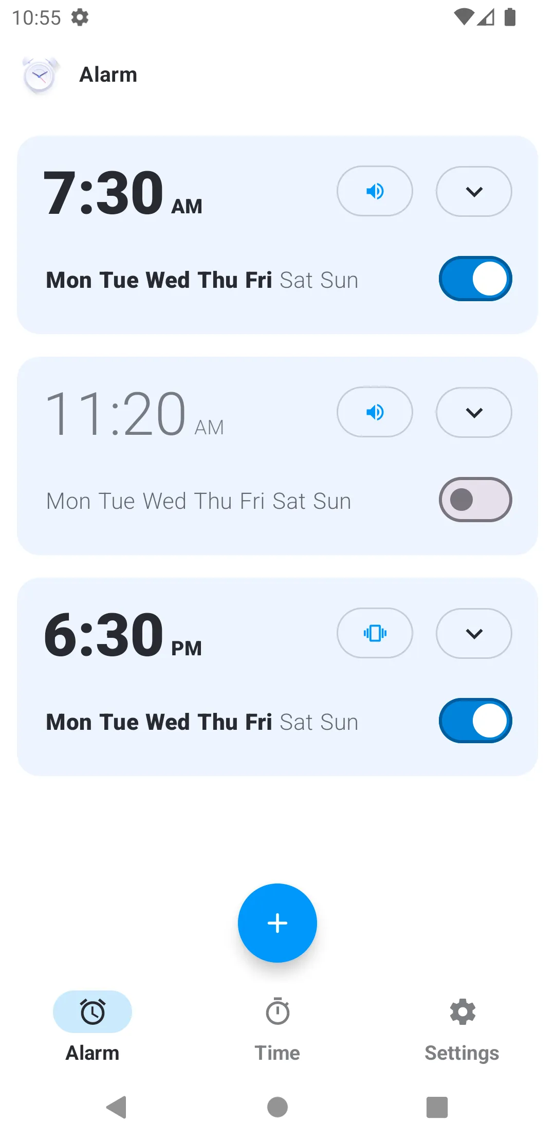 Sleepo: Minimalist alarm clock | Indus Appstore | Screenshot