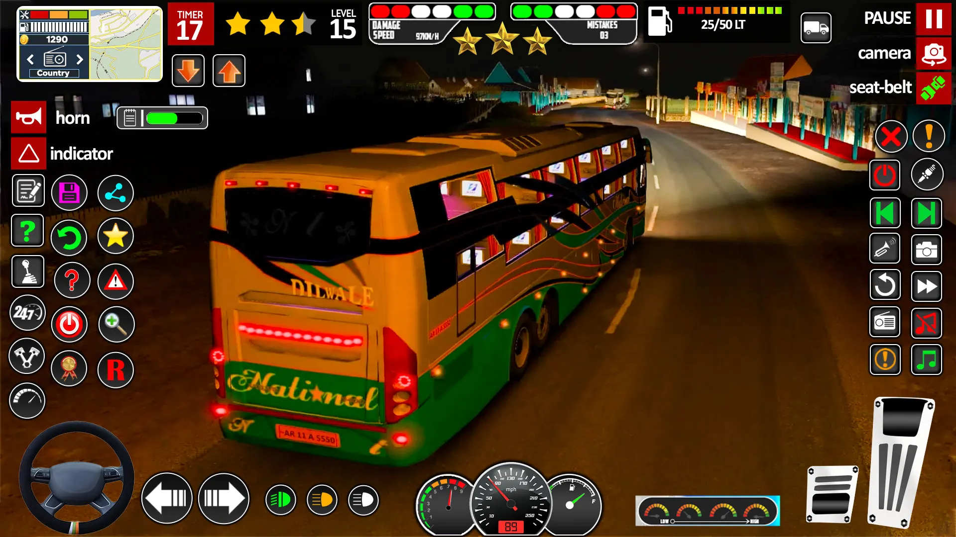 US Bus Sim 3D: Offroad Bus Sim | Indus Appstore | Screenshot