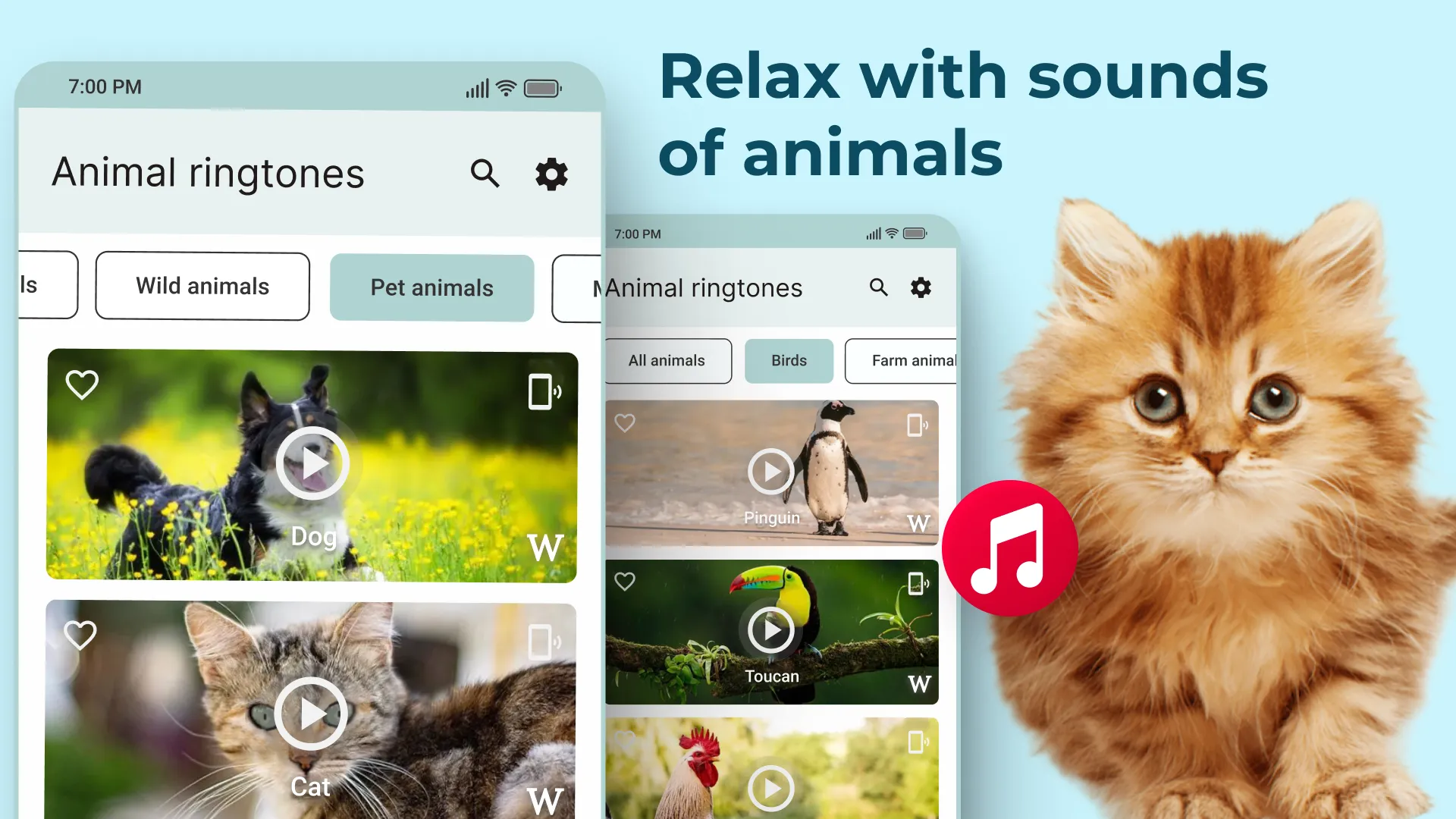 Animal Sounds and Ringtones | Indus Appstore | Screenshot