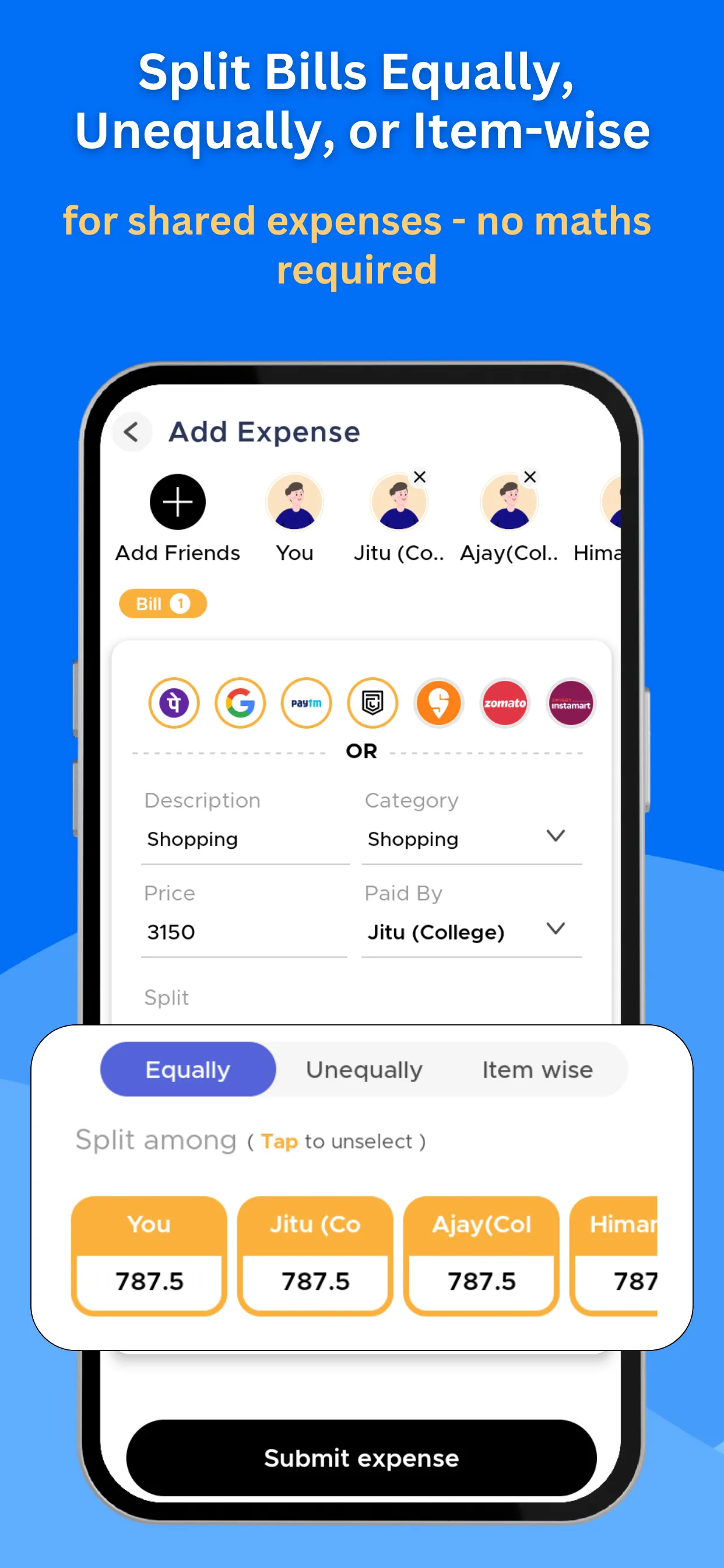 Splitkaro - Split Bills | Indus Appstore | Screenshot