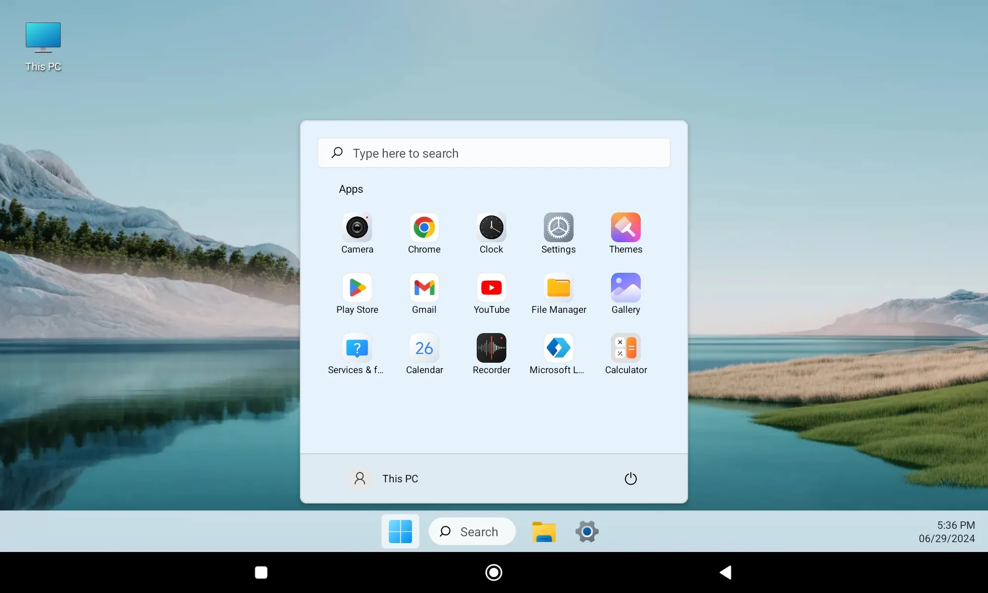 HyperDroid - PC Launcher | Indus Appstore | Screenshot