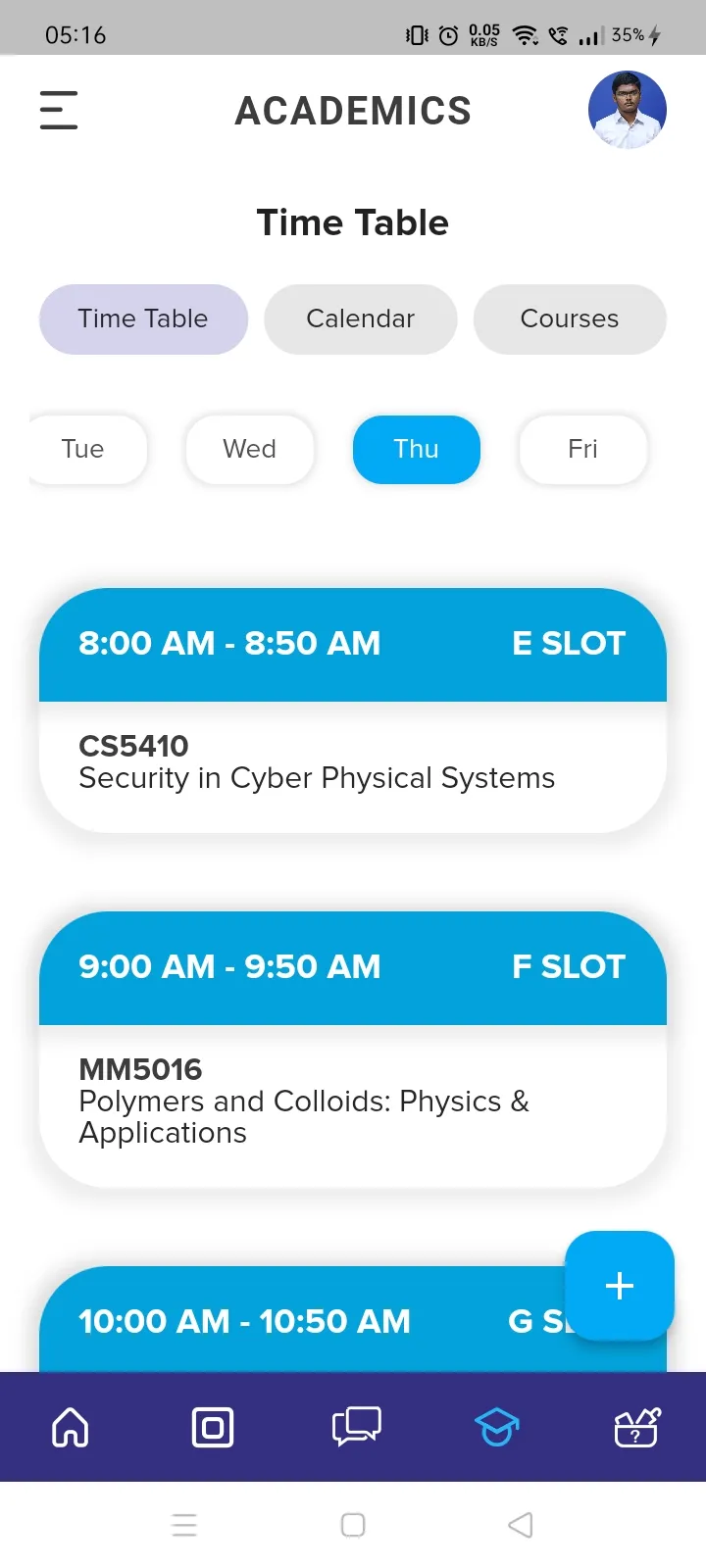 InstiSpace IIT Madras | Indus Appstore | Screenshot