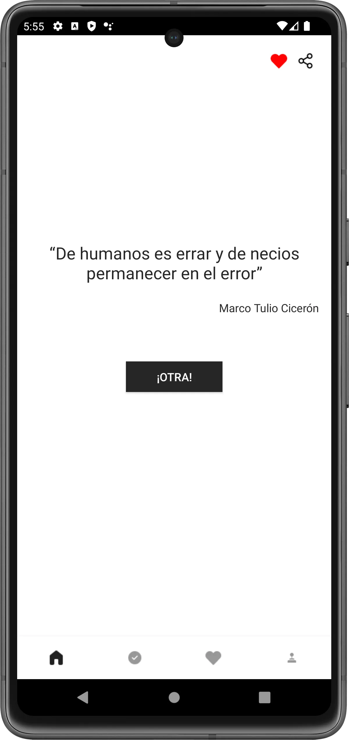 Frase por dia | Indus Appstore | Screenshot