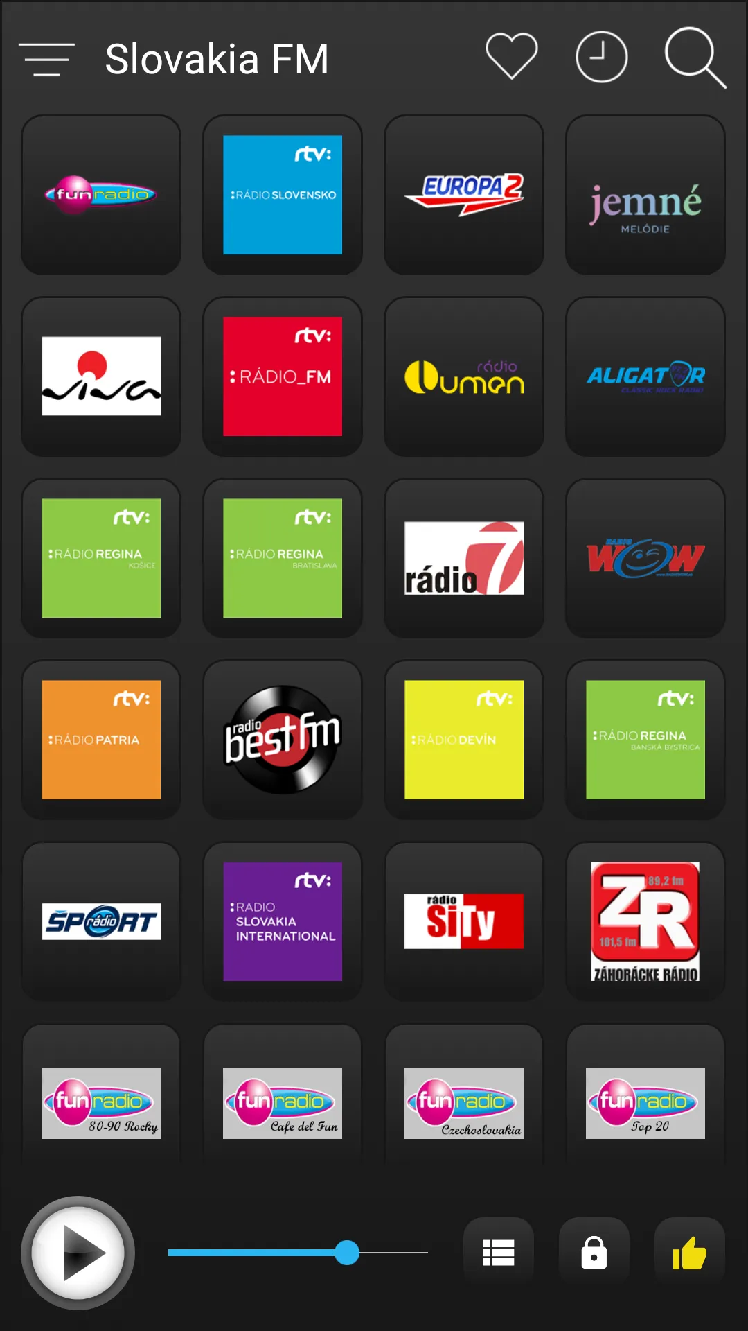 Slovakia Radio FM AM Music | Indus Appstore | Screenshot