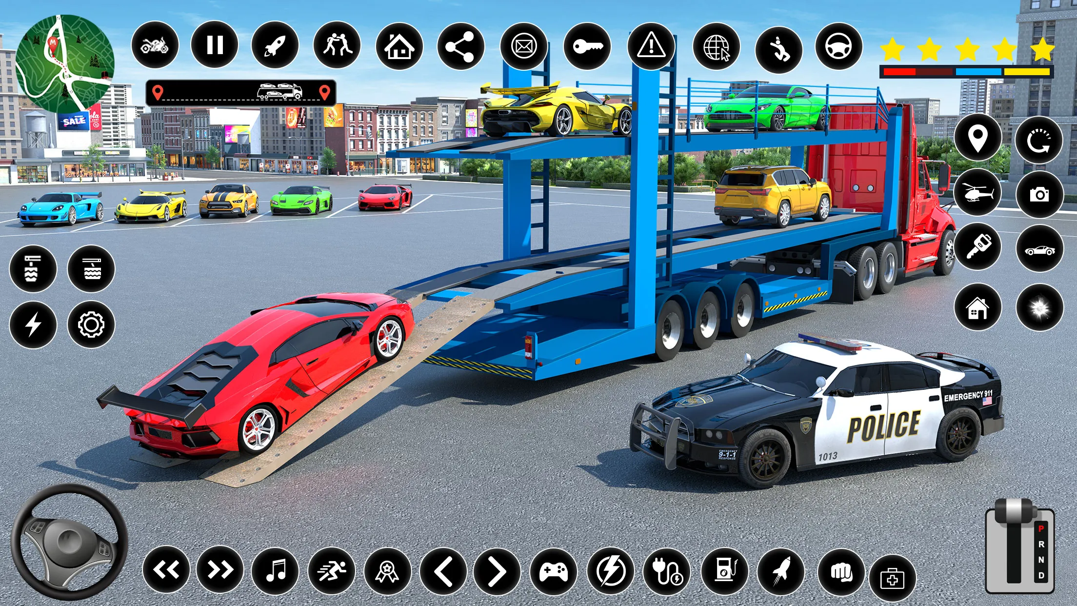 Car Transporter PRO Truck Game | Indus Appstore | Screenshot