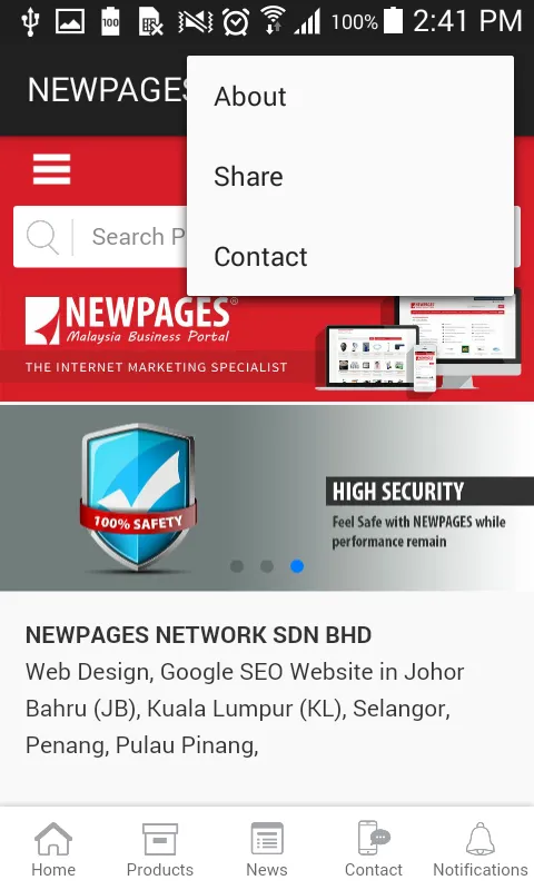 NEWPAGES.co | Indus Appstore | Screenshot