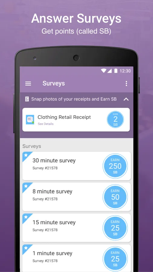 SB Answer - Surveys that Pay | Indus Appstore | Screenshot