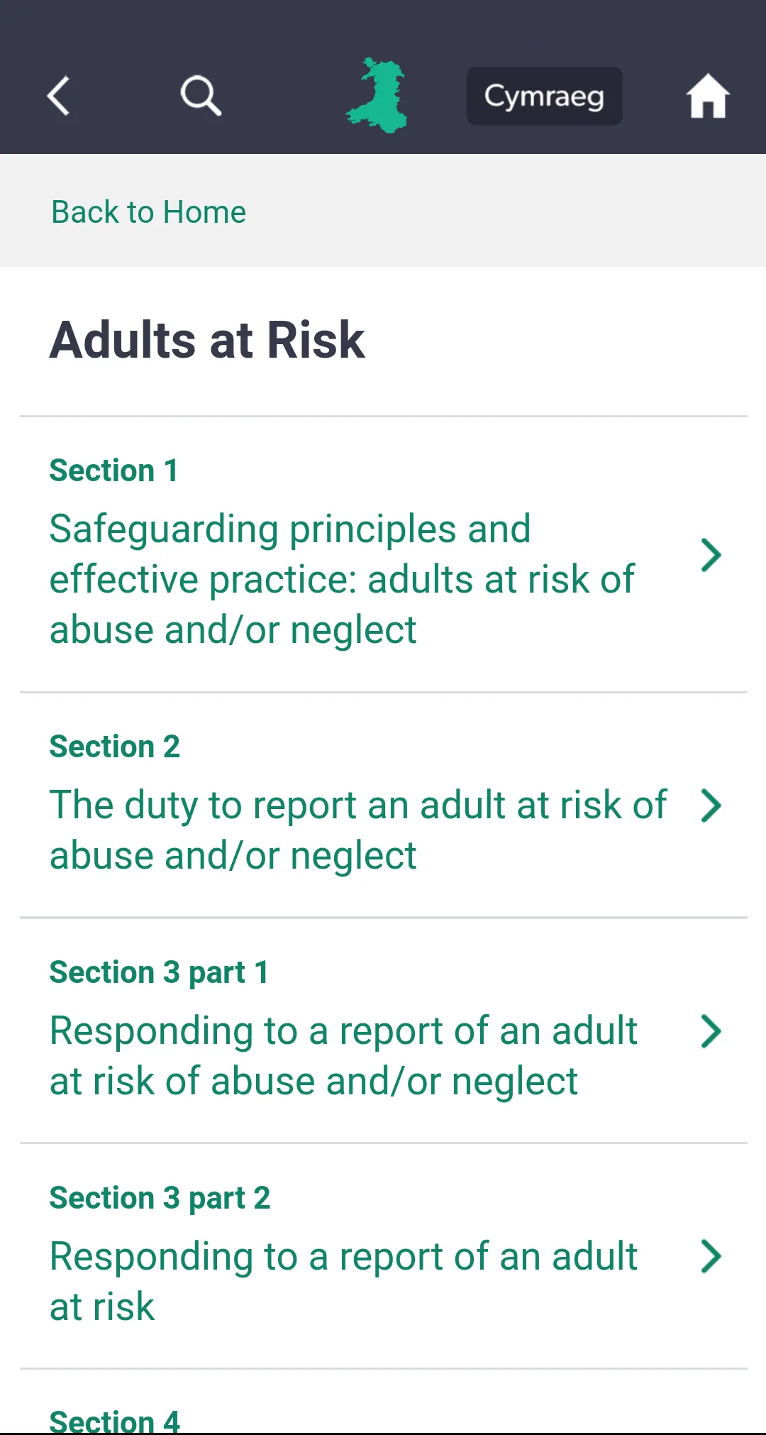 Wales Safeguarding Procedures | Indus Appstore | Screenshot