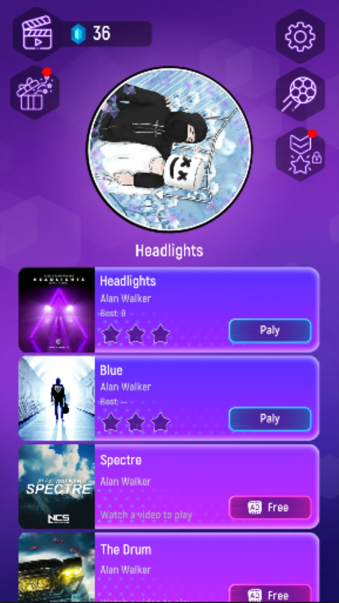 Tiles DJ Hop Marshmello EDM | Indus Appstore | Screenshot