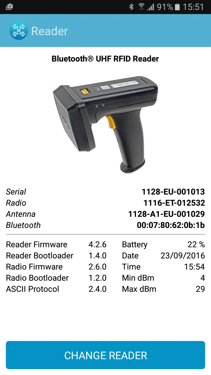 RFID Explorer 2 | Indus Appstore | Screenshot