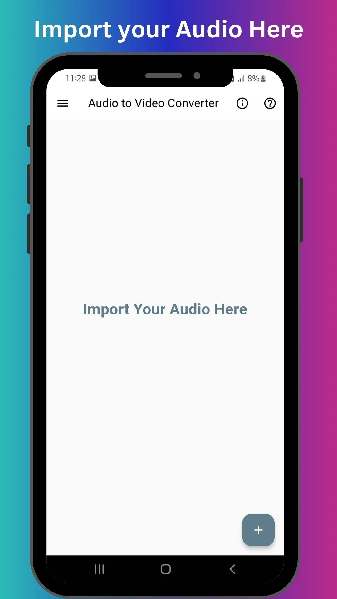 Audio to Video Converter | Indus Appstore | Screenshot