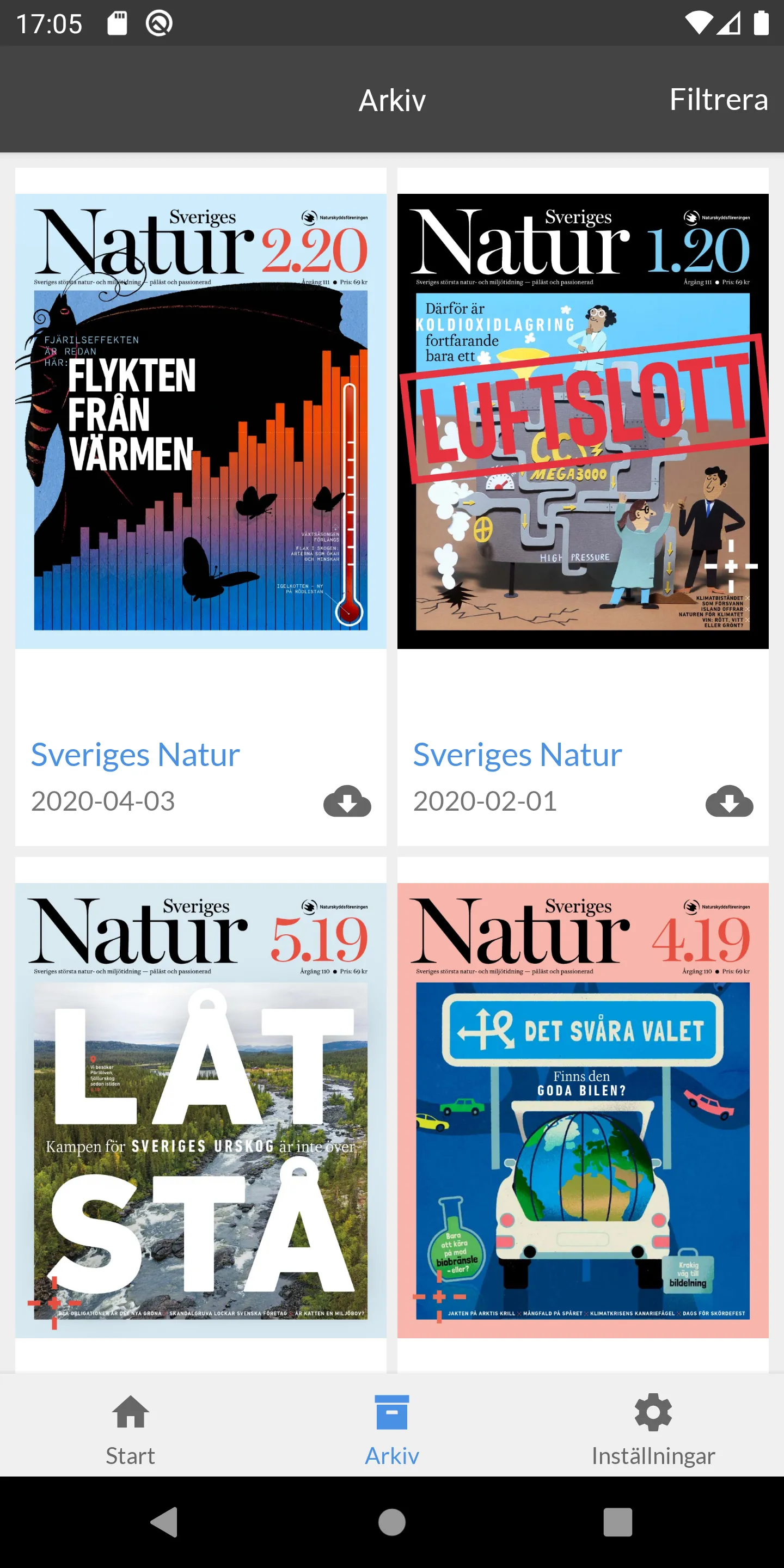 Sveriges Natur | Indus Appstore | Screenshot