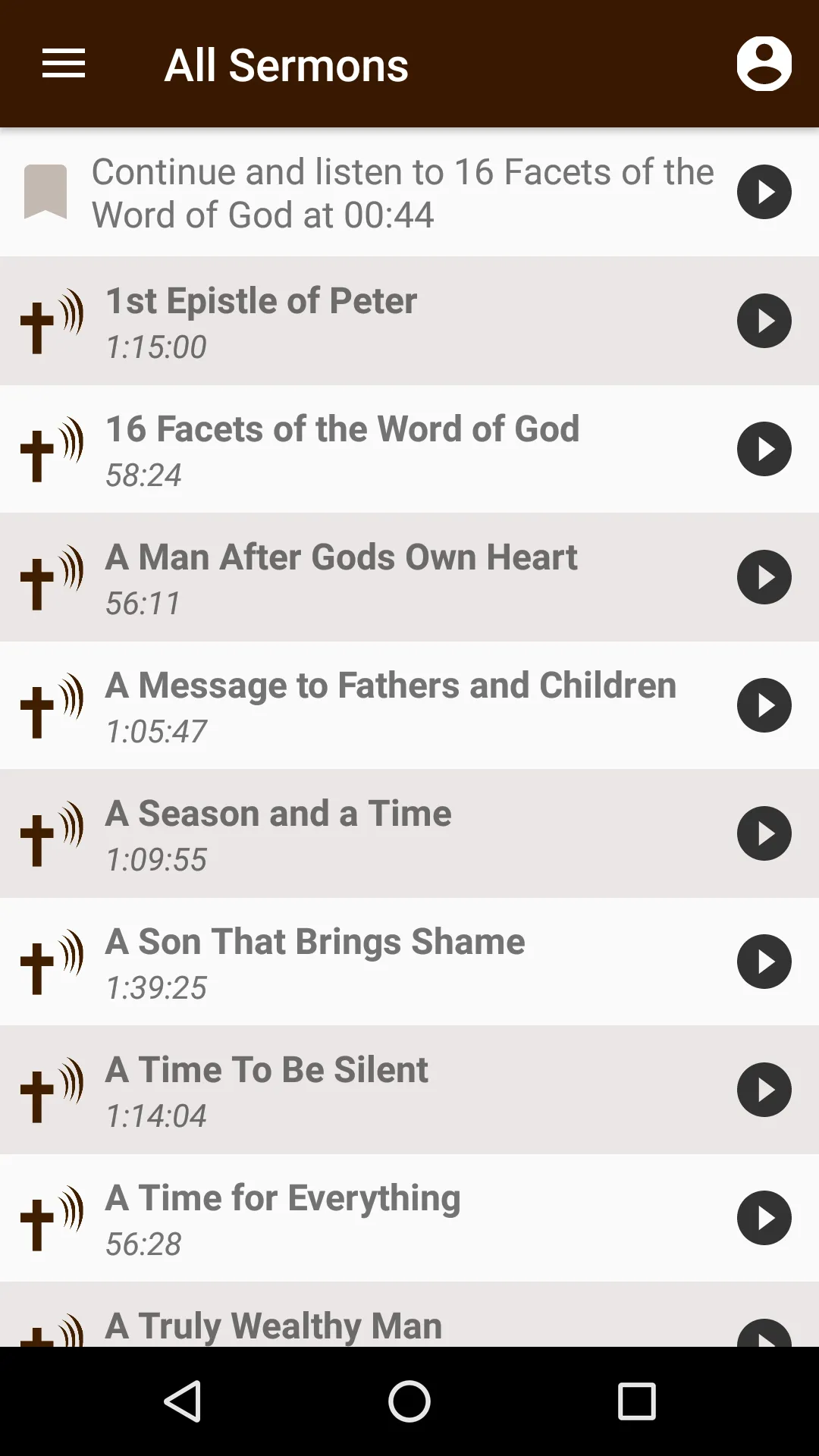 Keith Daniel Sermons | Indus Appstore | Screenshot