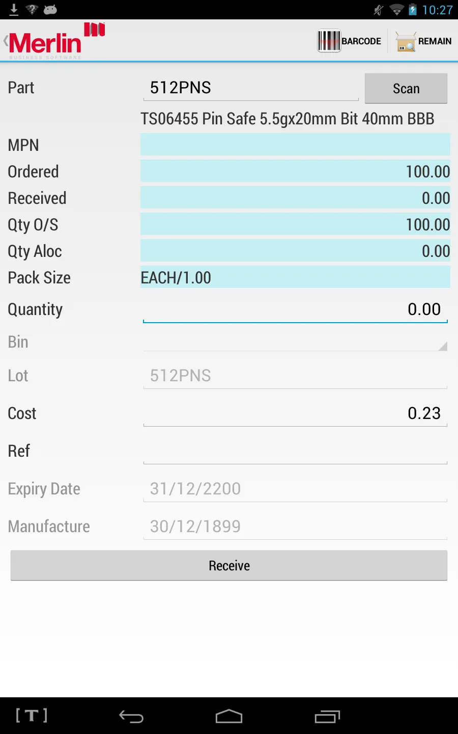 Merlin Warehouse | Indus Appstore | Screenshot