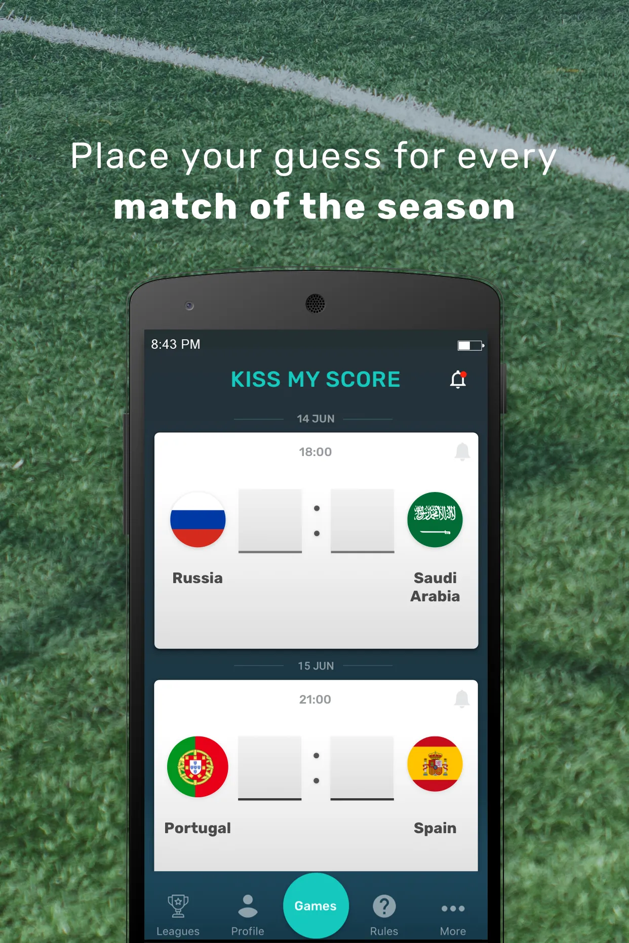 Kiss my Score | Indus Appstore | Screenshot