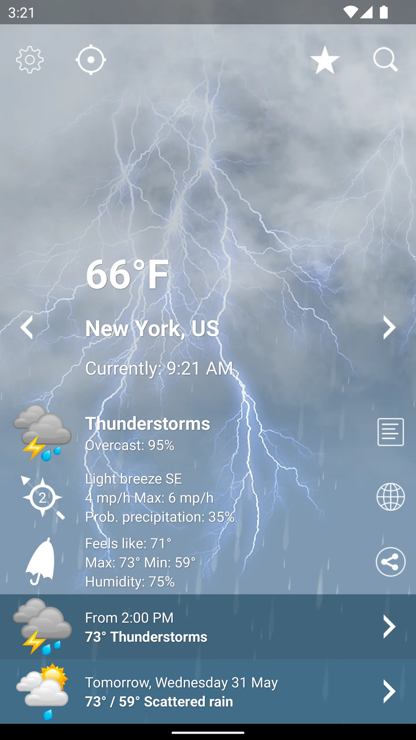 Weather XL PRO | Indus Appstore | Screenshot