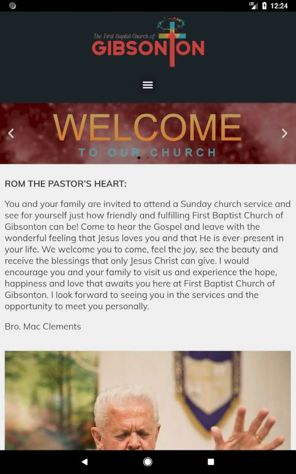 First Baptist Church Gibsonton | Indus Appstore | Screenshot