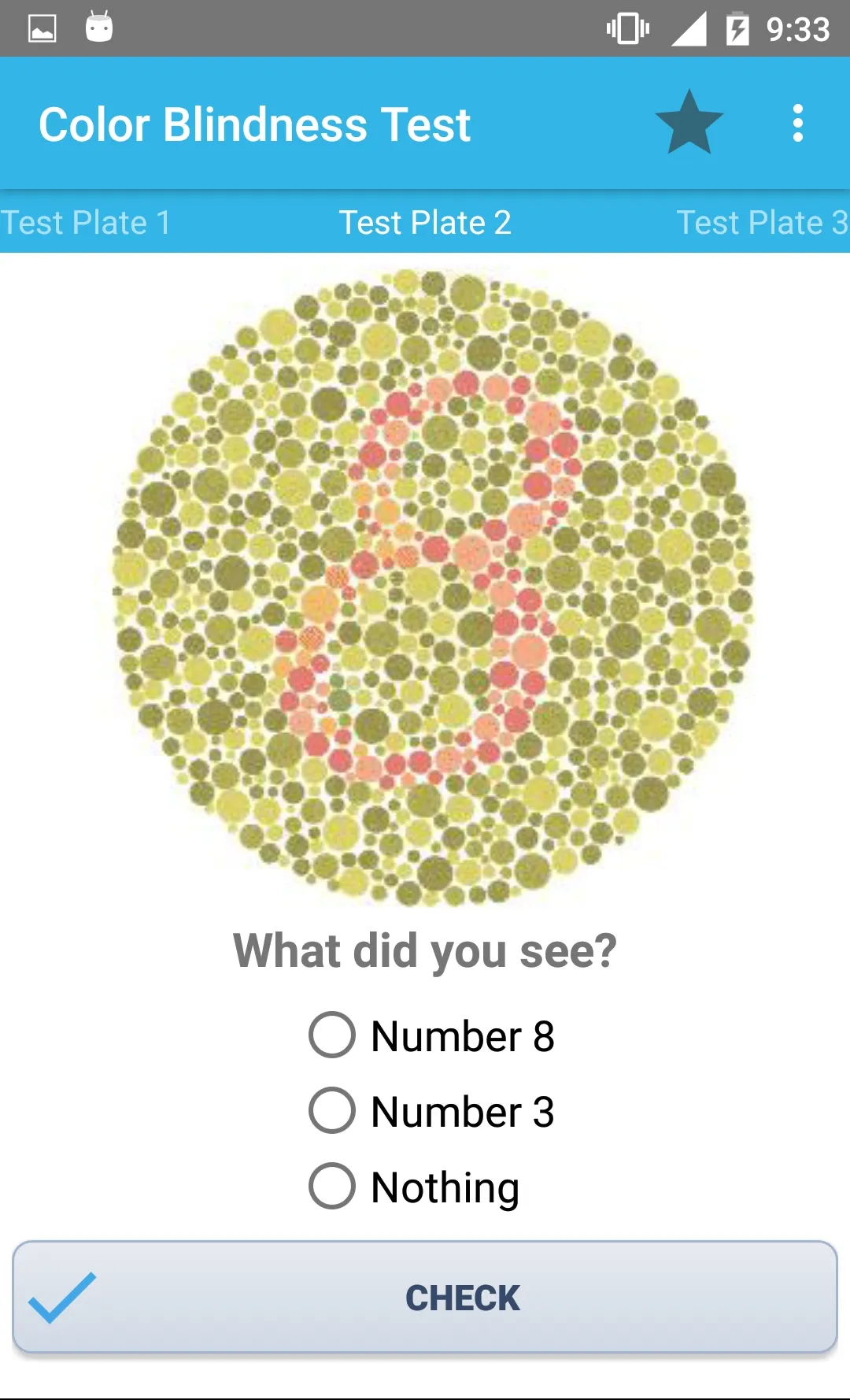 Color Blindness Test | Indus Appstore | Screenshot