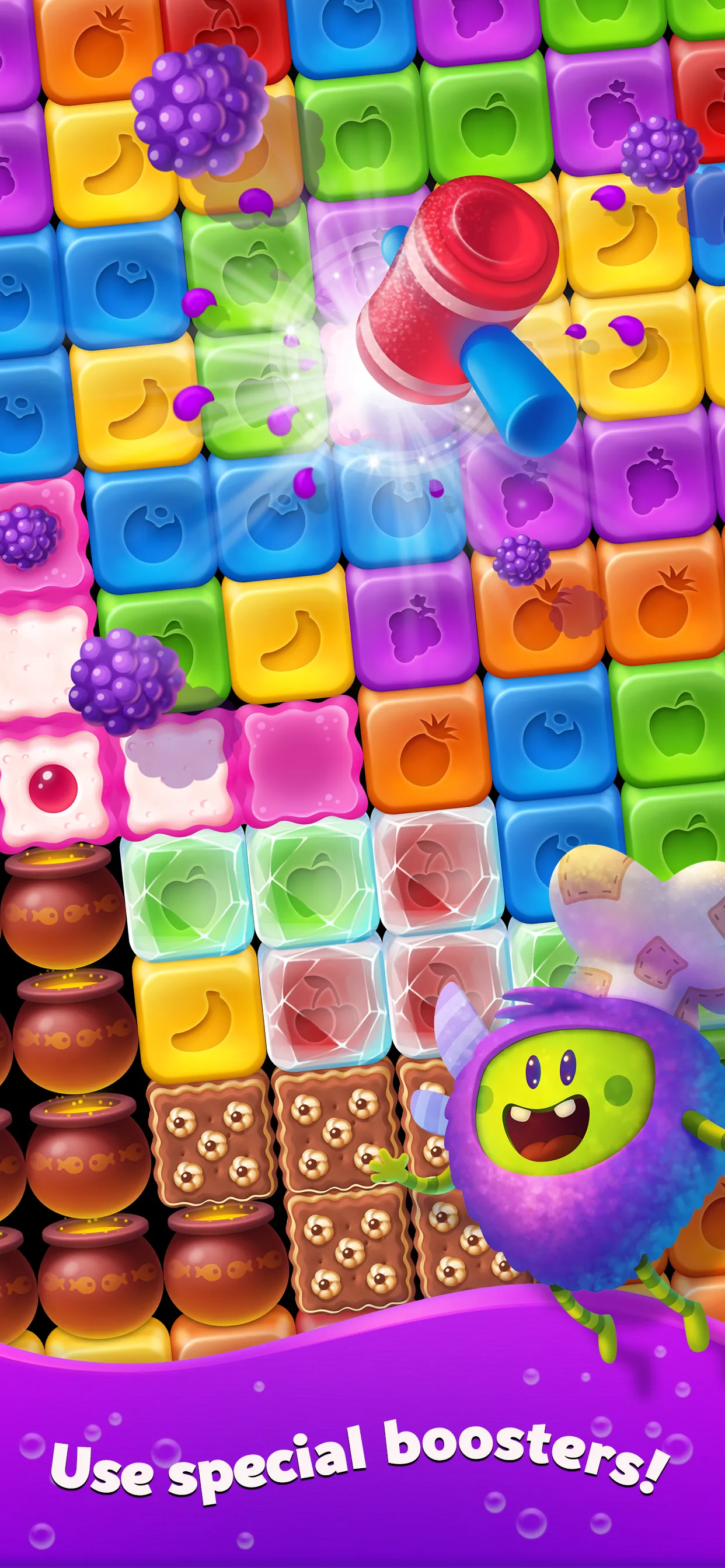 Jelly Cube Blast | Indus Appstore | Screenshot