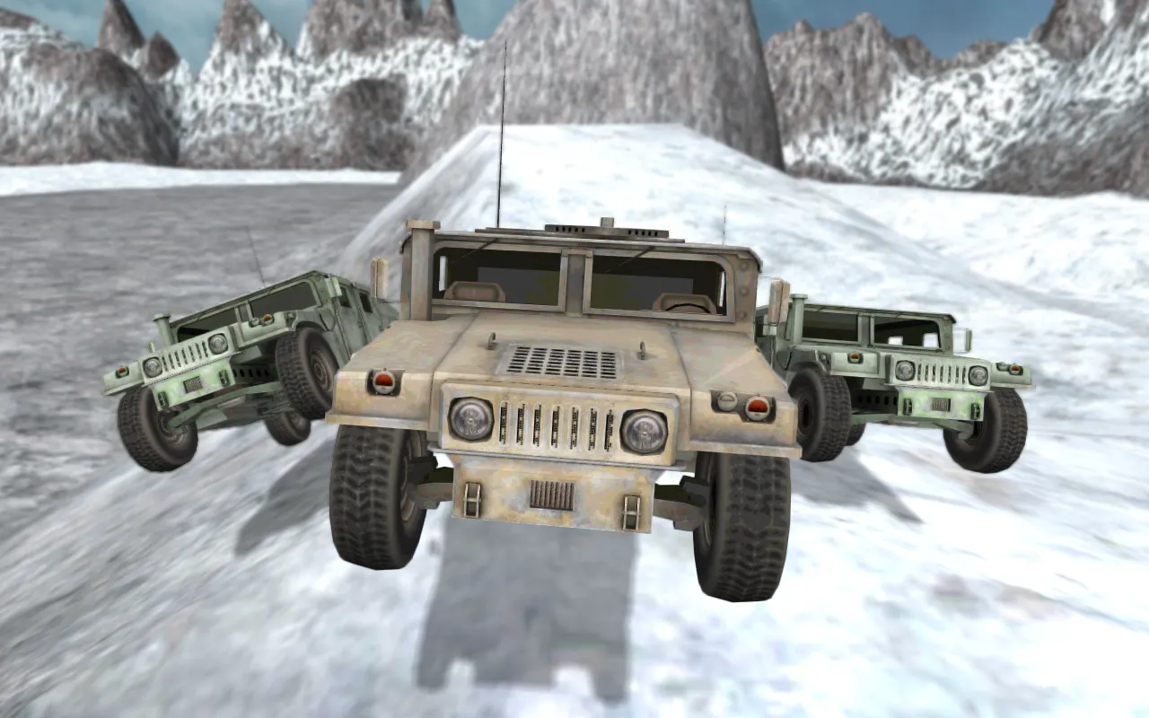 Army 4x4 Snow Driving 3D | Indus Appstore | Screenshot