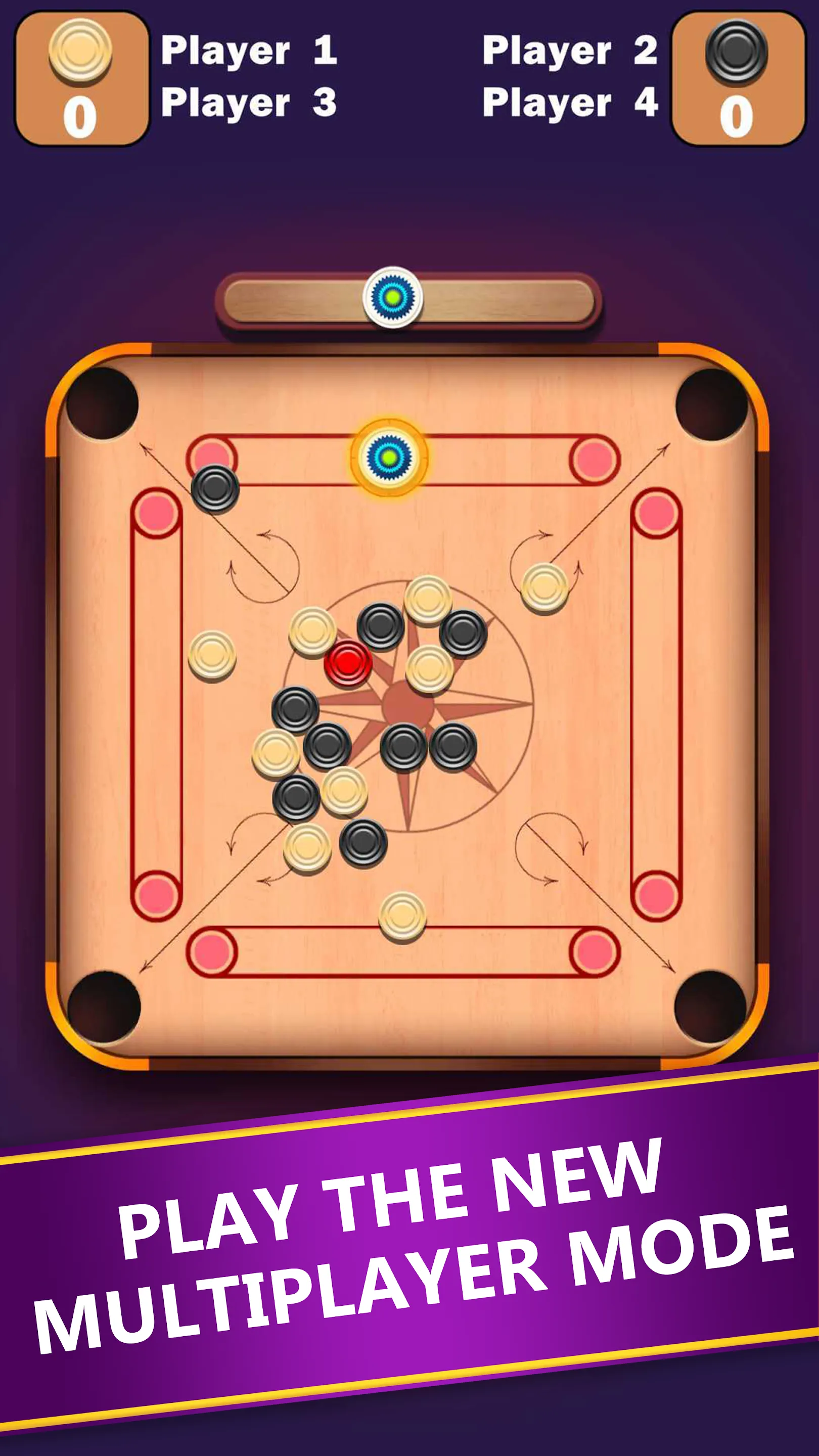 Carrom Board Game Disc Pool | Indus Appstore | Screenshot