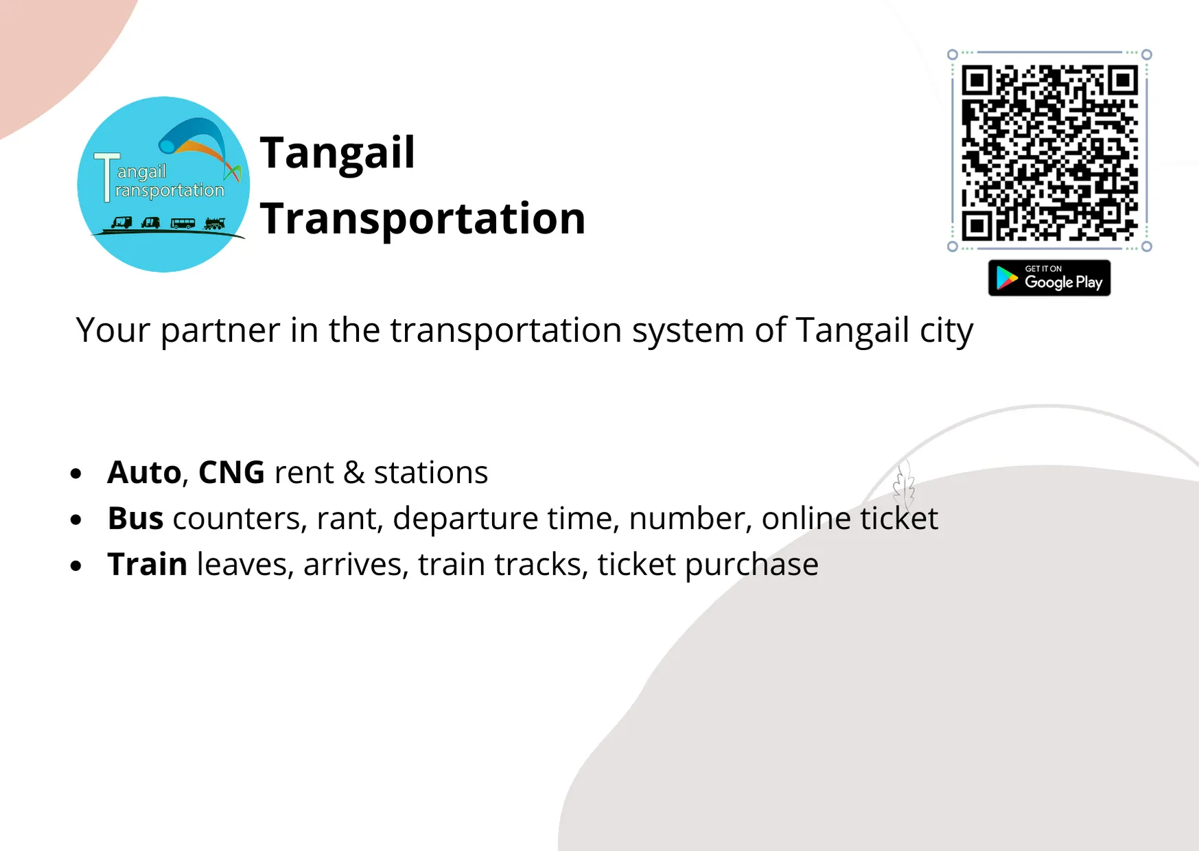 Tangail Transportation | Indus Appstore | Screenshot