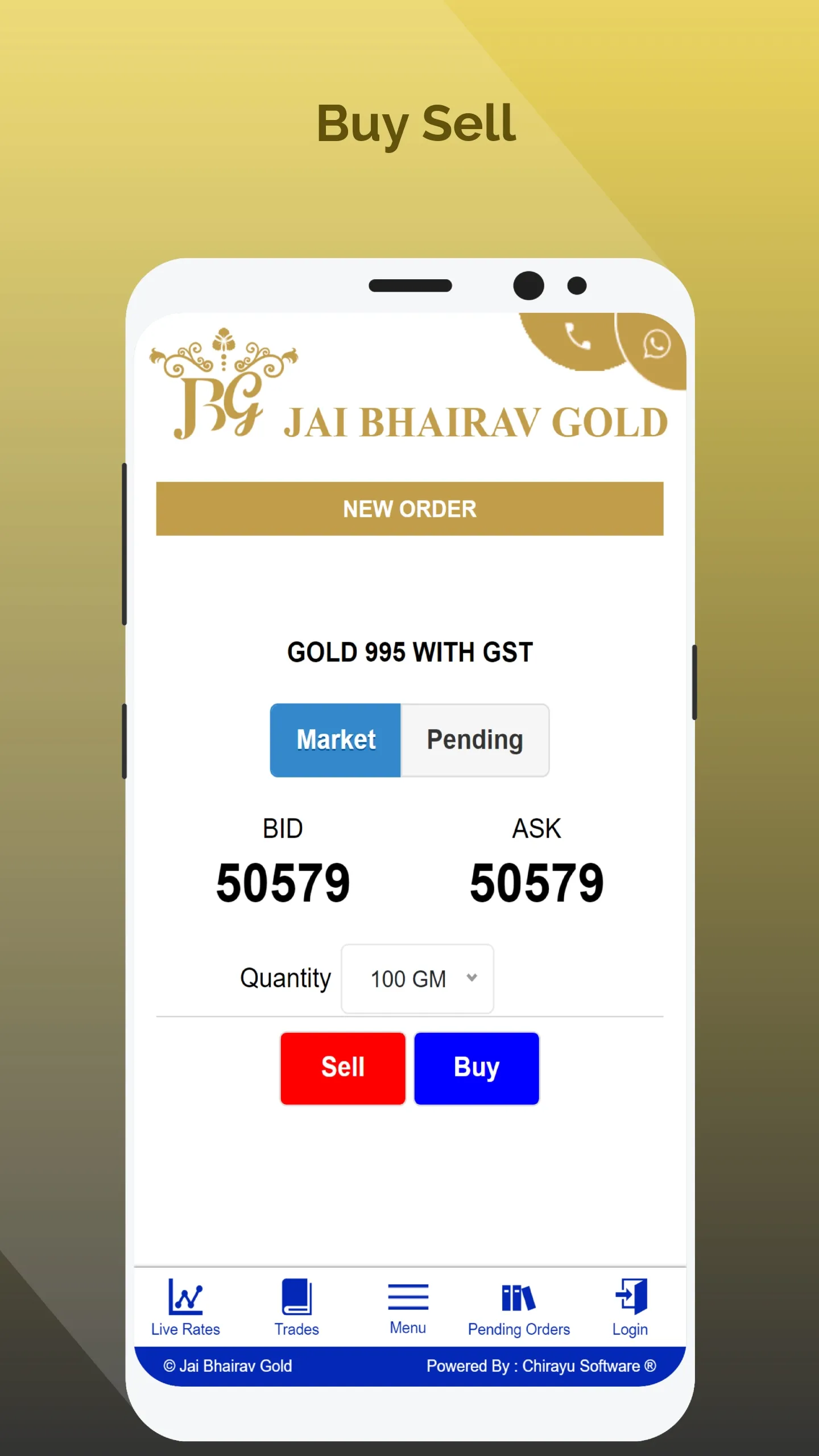 Jai Bhairav Gold | Indus Appstore | Screenshot