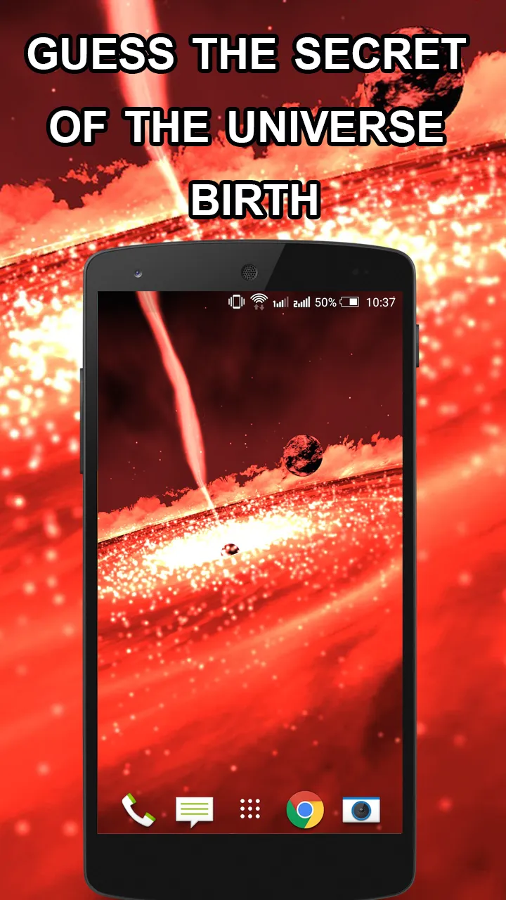 Quasar 3D live wallpaper | Indus Appstore | Screenshot