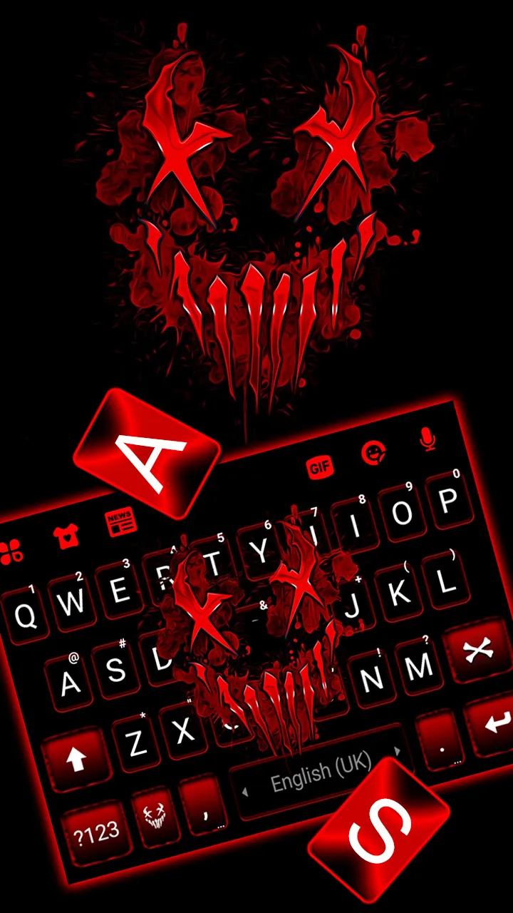 Neon Horror Mask Theme | Indus Appstore | Screenshot