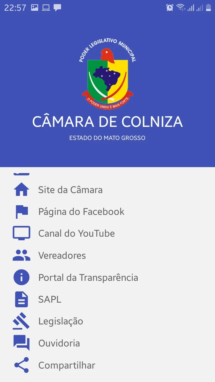 Câmara Colniza - MT | Indus Appstore | Screenshot