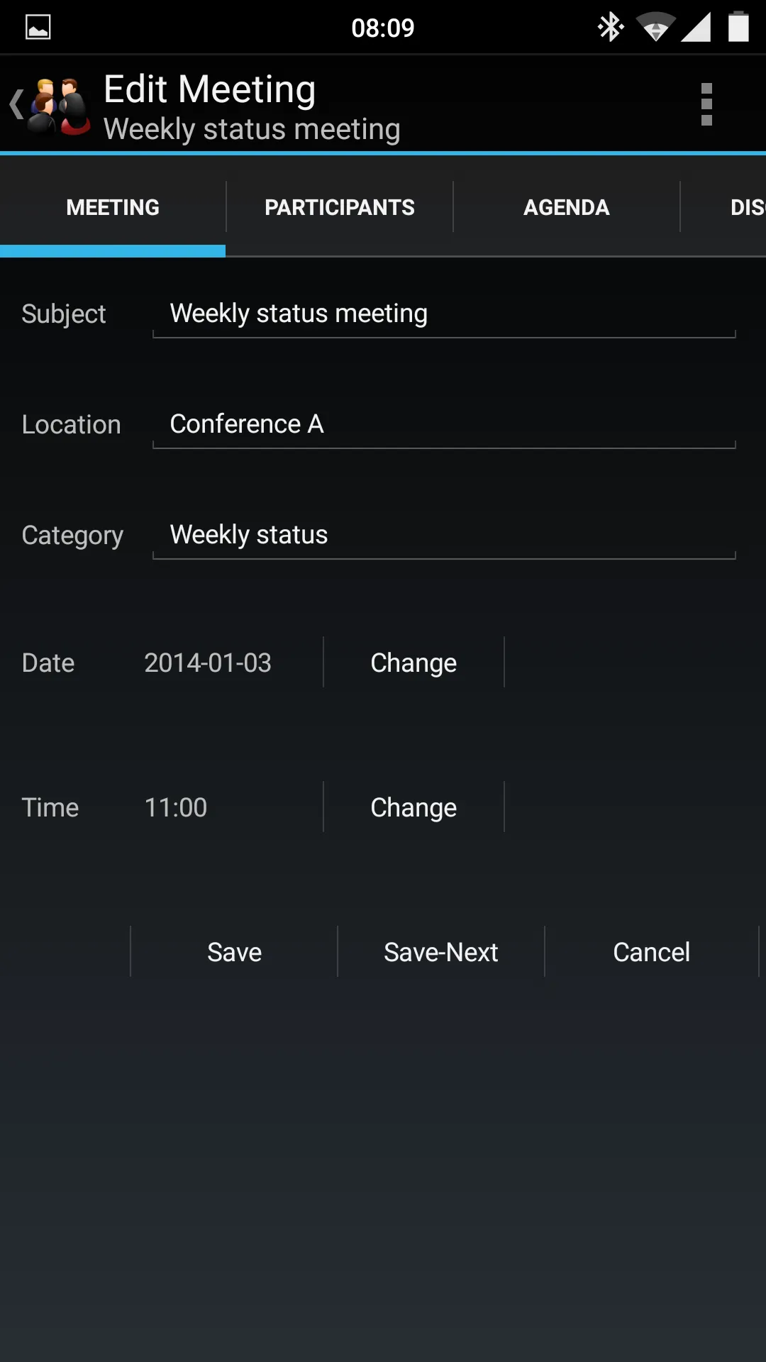 Meeting Minutes Trial | Indus Appstore | Screenshot