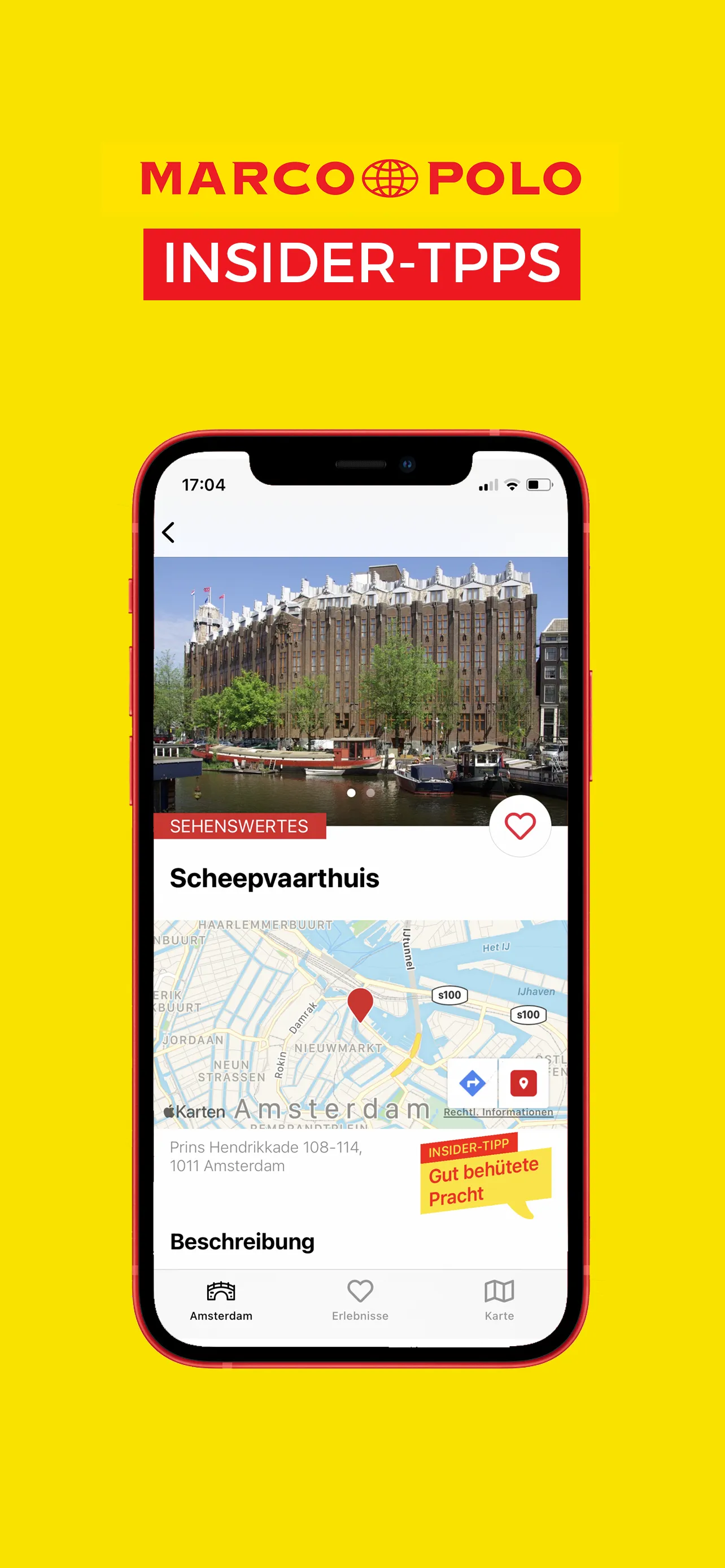 MARCO POLO Reiseplaner Amsterd | Indus Appstore | Screenshot