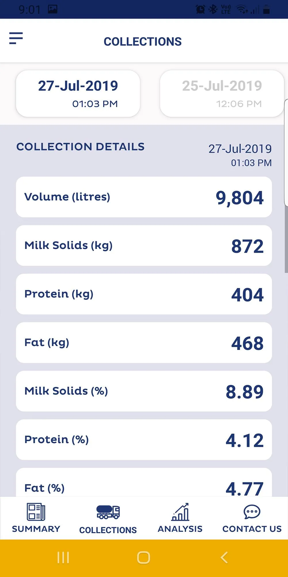 Miraka Milk Quality Analyser | Indus Appstore | Screenshot