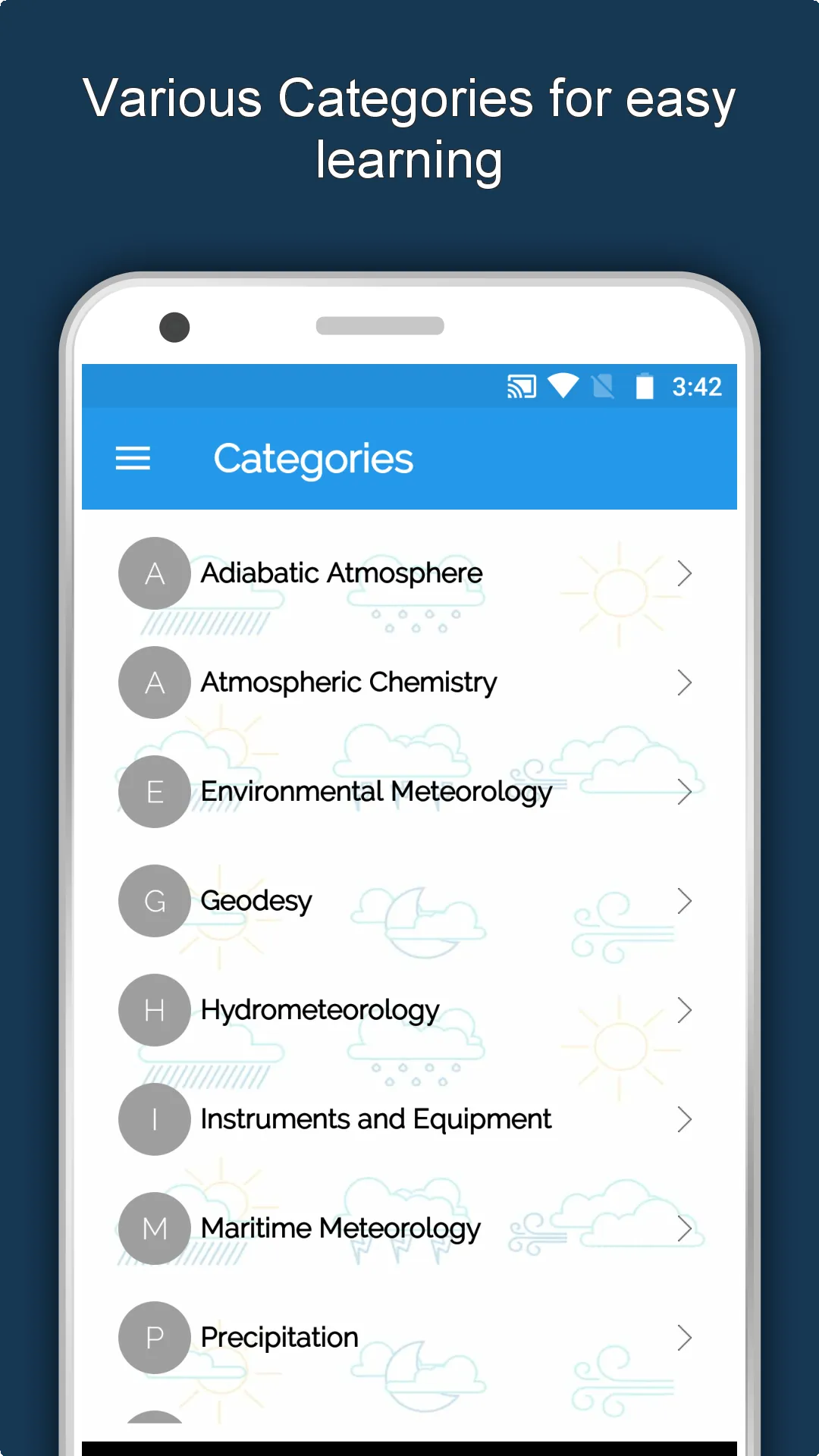 Meteorology Dictionary Offline | Indus Appstore | Screenshot