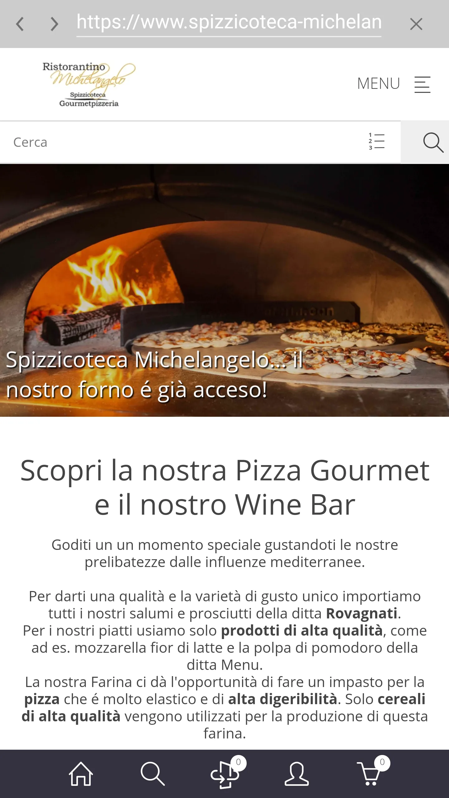 Spizzicoteca Michelangelo | Indus Appstore | Screenshot