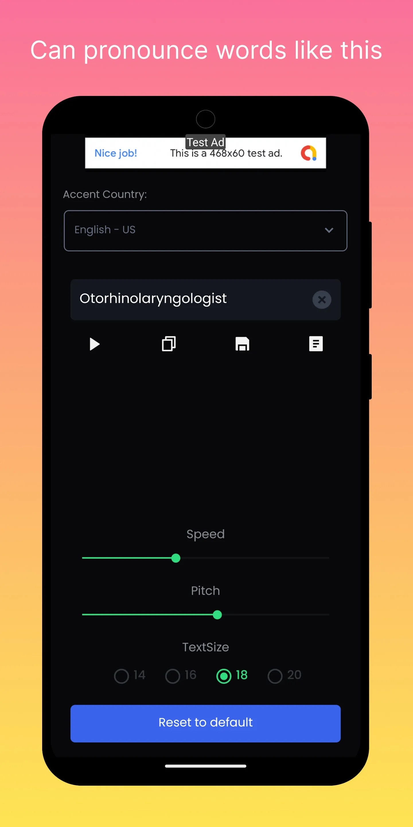 American Word Pronunciation | Indus Appstore | Screenshot