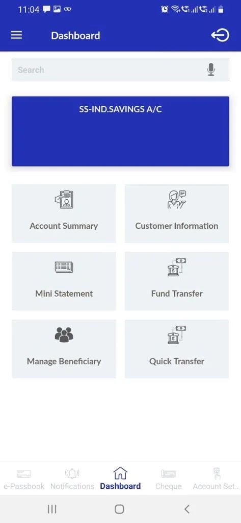 SARASPUR BANK MOBILE BANKING | Indus Appstore | Screenshot