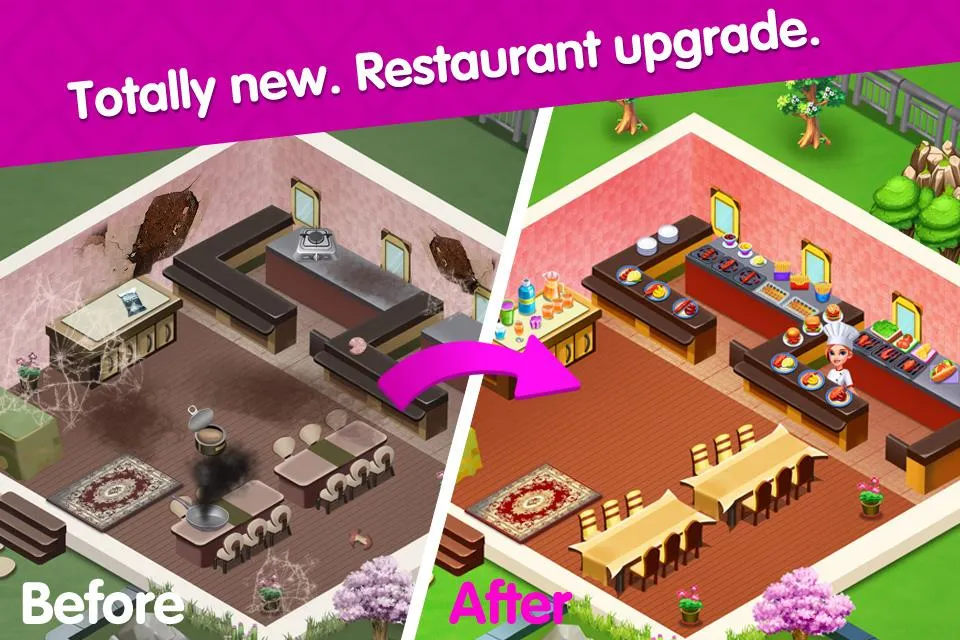 Cooking Square Food Street | Indus Appstore | Screenshot