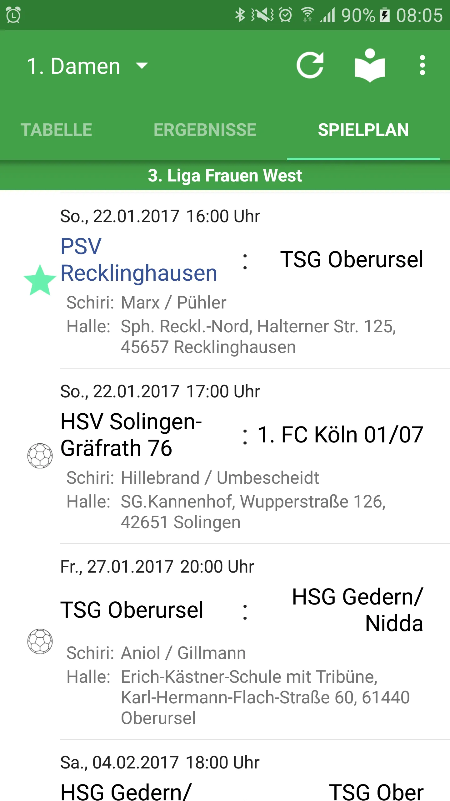 PSV Recklinghausen Handball | Indus Appstore | Screenshot