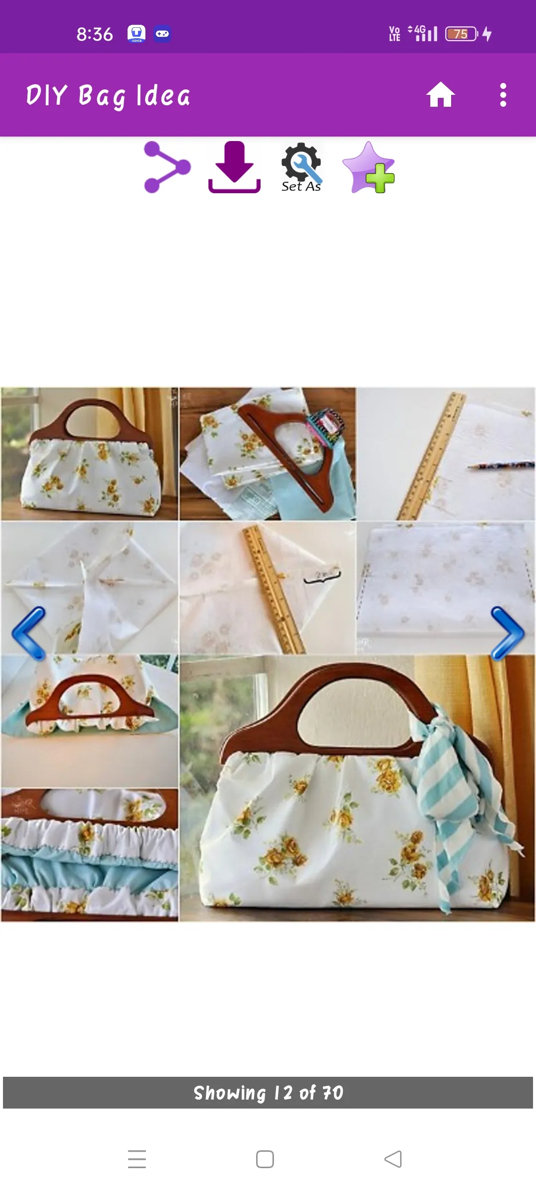 DIY Bag Idea Gallery | Indus Appstore | Screenshot