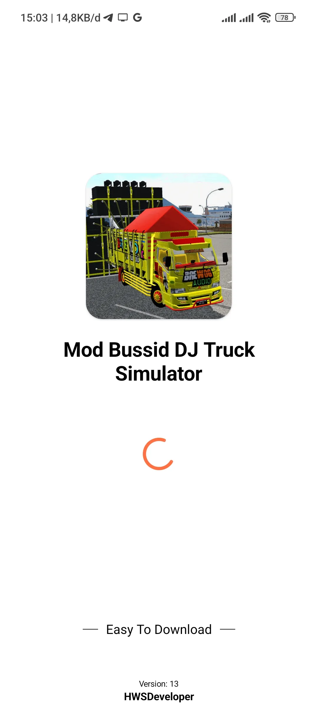 Mod Bussid DJ Truck Simulator | Indus Appstore | Screenshot