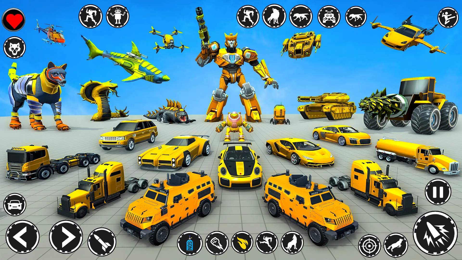 Mech Animal Robot: Wolf Robot | Indus Appstore | Screenshot