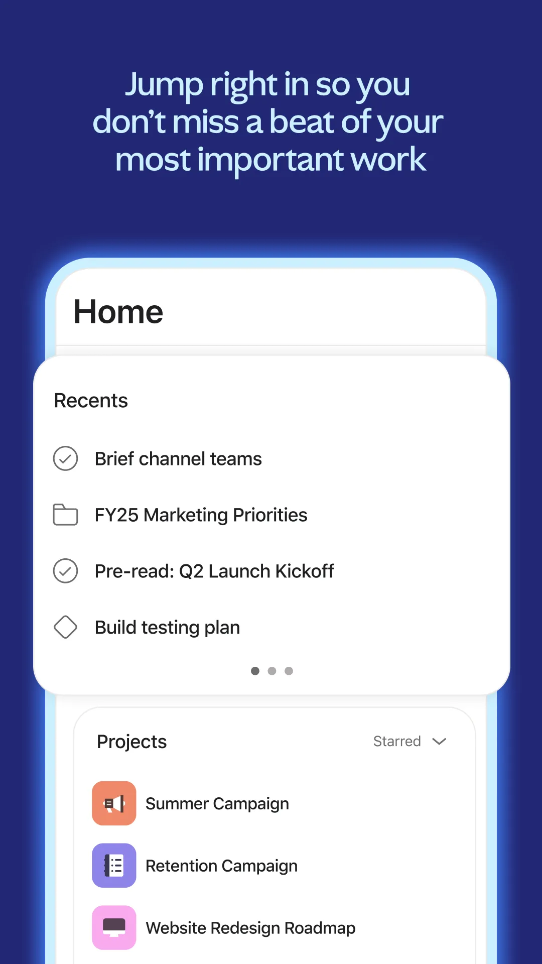 Asana: Where work connects | Indus Appstore | Screenshot