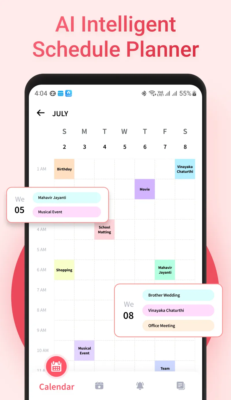 Calendar Planner | Indus Appstore | Screenshot