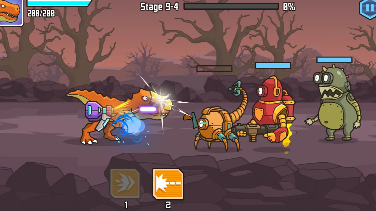 CyberDino: T-Rex vs Robots | Indus Appstore | Screenshot