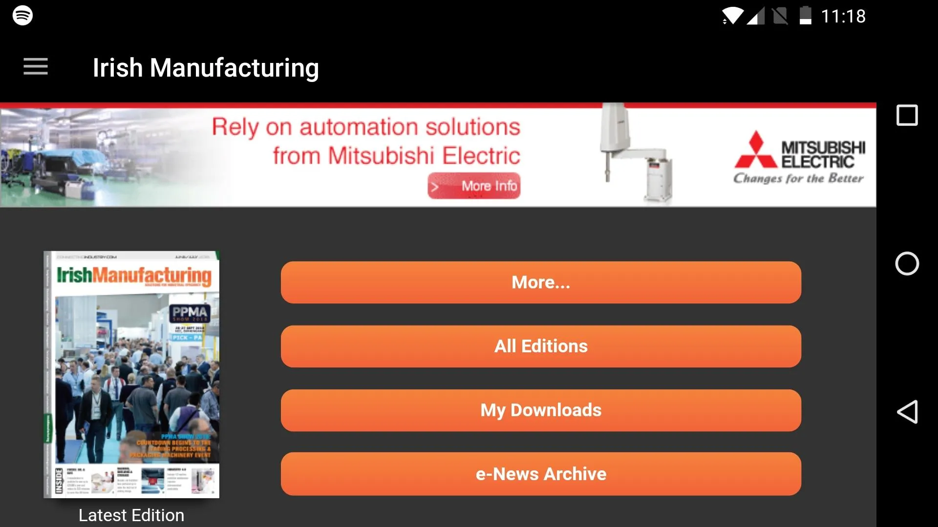 Irish Manufacturing | Indus Appstore | Screenshot